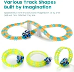 Sine fluorescentă asamblată cu mașină strălucitoare - LUMITRACK® sine fluorescent asamblat cu main strlucitoare lumitrack