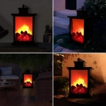 Lampă de masă cu imitație de foc - FIRELAMP®