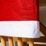 Set de 6 buc. Huse pentru scaune de Crăciun SANTASEAT®