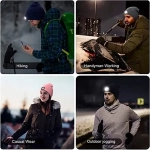 Pălărie de iarnă cu lumină LED - LEDBEANIE®