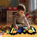 Set de exerciții Montessori pentru copii mici DINOBOOK®