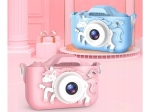 Cameră digitală pentru copii Unicorn cu jocuri încorporate - PIXIKID®