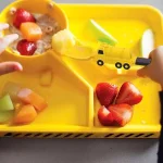 Farfurie distractivă pentru copii cu tacâmuri - JOOPLATE®