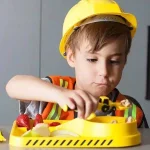Farfurie distractivă pentru copii cu tacâmuri - JOOPLATE®