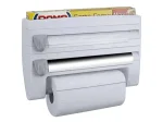 Organizator multifuncțional de bucătărie montat pe perete 4 în 1 - FOILSTATION®