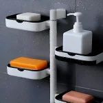 Organizator de perete rotativ pentru baie cu 4 niveluri - TRIORACK®