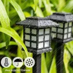 6 buc. Lumini solare de grădină LUMITRAD®
