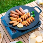 Tigaie rotundă coreeană pentru grătar - KOREPAN®