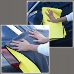Lavetă de curățare din microfibră de lux, cu două fețe - CARMELUX®