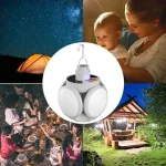 Lampă solară pliabilă 2 în 1 - FOLDGLAZE®