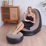 Șezlong gonflabil cu suport pentru picioare - CHILLSEAT®