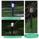 Set de 2 lămpi solare anti-țânțari pentru exterior - SOLARBUZZ®