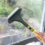 Perie 2 în 1 cu cauciuc pentru curățarea geamurilor și a plaselor de țânțari - DUSTREL®