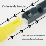 Perie 2 în 1 cu cauciuc pentru curățarea geamurilor și a plaselor de țânțari - DUSTREL®