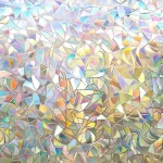 Folie decorativă pentru geamuri cu protecție UV (200 x 60 cm) - PRISMWRAP®