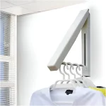 Cuier pliabil pentru haine, montat pe perete – FOLDONA®