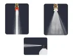 Aparat de spălat cu presiune portabil fără fir cu recipient pentru detergent - PRESSURO®