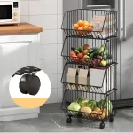 Cărucior cu 3 coșuri - CARTSTACK®