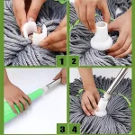 Mop de curățare rotund cu rotație la 360° - MOPRION®