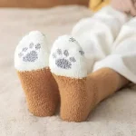 Set de 3 perechi de șosete cu labe de pisică - GATOSOCKS®