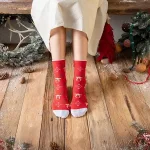 Set de 5 perechi de șosete de iarnă confortabile și călduroase - SANTASOCKS®, set de 5 perechi de osete de iarn confortabile i clduroase santasocks