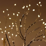 Brad de lumini LED decorativ, brad decorativ luminos cu led uri blistree
