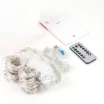 Cortină luminoasă 3D LED CURLIGHT® - Sclipici înstelat în casa ta!