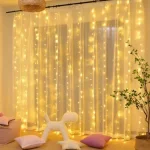 Cortină luminoasă 3D LED CURLIGHT® - Sclipici înstelat în casa ta!