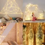 Cortină luminoasă 3D LED CURLIGHT® - Sclipici înstelat în casa ta!