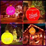 Decorațiune gonflabilă de Crăciun cu LED-uri - SPIRITBALL®, decoraiune gonflabil de crciun cu led uri spiritball