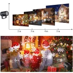 Proiector LED cu fulgi de zăpadă - WINTERGLOW®, proiector led cu fulgi de zpad winterglow
