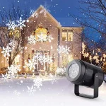 Proiector LED cu fulgi de zăpadă - WINTERGLOW®, proiector led cu fulgi de zpad winterglow