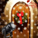 Proiector LED cu fulgi de zăpadă - WINTERGLOW®, proiector led cu fulgi de zpad winterglow