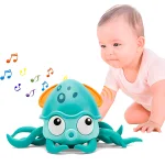 Jucărie interactivă caracatiță târâtoare - CRAWLTOPUS®