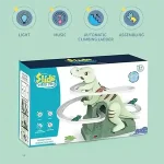 Tobogan electric pentru copii cu dinozaur - DINOSLIDE®