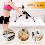 Mini bicicletă de exerciții pliabilă cu pedale și contor - PEDALORA®