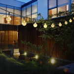 Șir LED solar impermeabil - SOLARKE®