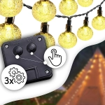 Șir LED solar impermeabil - SOLARKE®