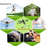 Mini bicicletă de exerciții pliabilă cu pedale și contor - PEDALORA®