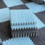 Covor Puzzle Modular Moale (10 Piese) - FLUFFTILE®