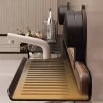 Suport de perete pentru baie cu ventuze - TAPRACK®