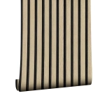 Autocolant de perete elegant cu efect de lemn - LINEWALL®