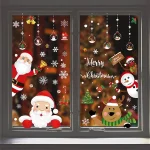 60 buc. Autocolante decorative de Crăciun pentru o atmosferă magică XMASCLINGS®