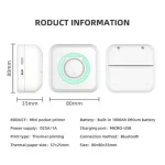 Imprimantă portabilă pentru instantanee fără cerneală MiniPrint®